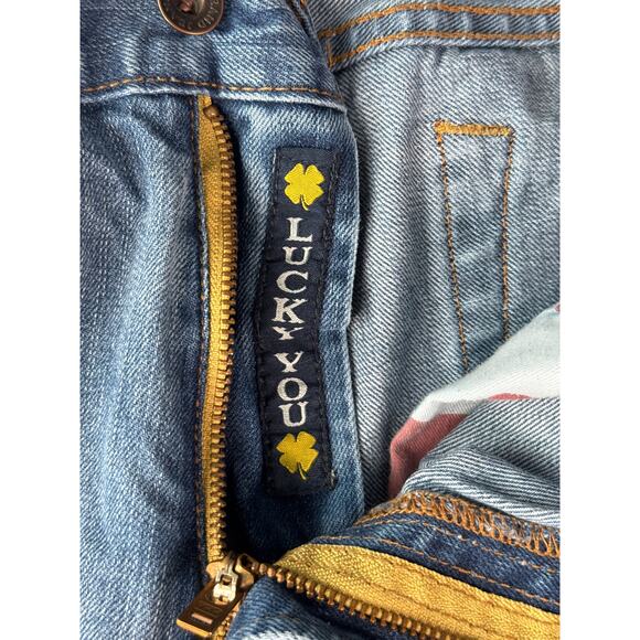 Lucky Brand Jeans 361 Vintage Straight Jeans 36x30 Light Wash Denim - Picture 4 of 10